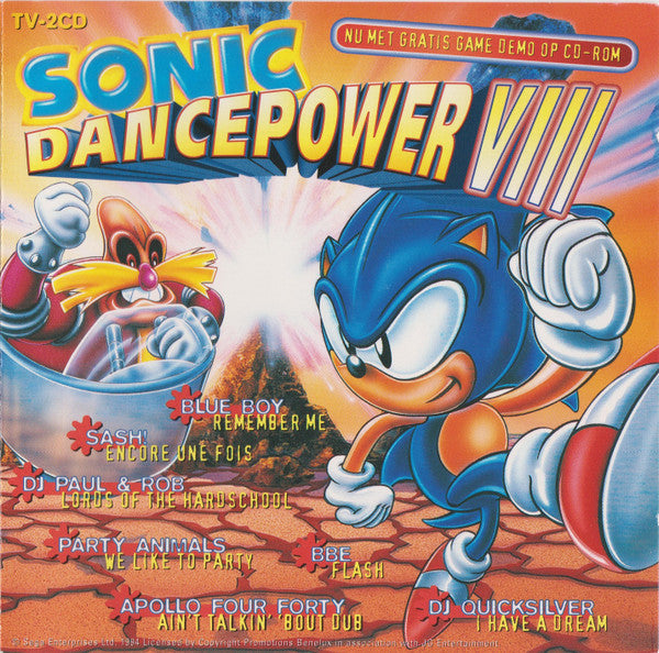 Various : Sonic Dancepower VIII (CD, Comp + CD-ROM)