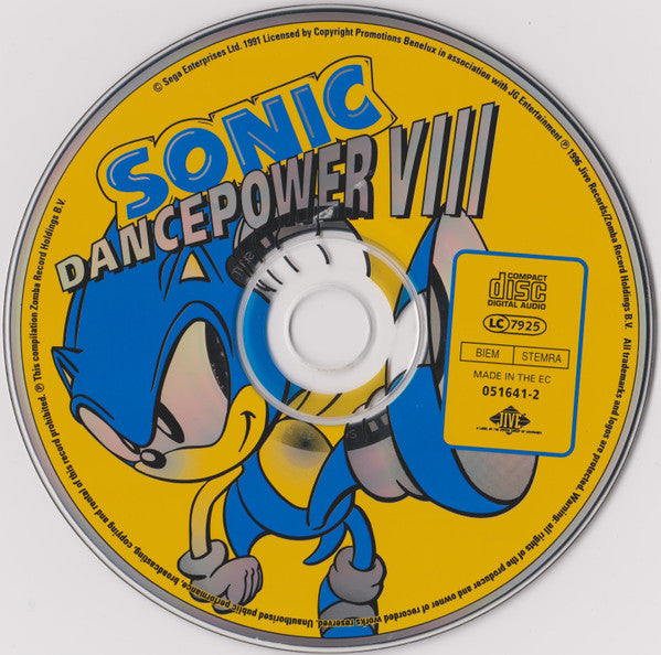 Various : Sonic Dancepower VIII (CD, Comp + CD-ROM)