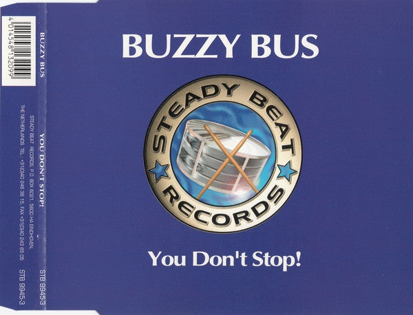 Buzzy Bus : You Don't Stop! (CD, Maxi)
