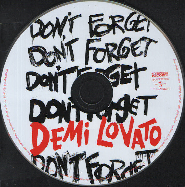Demi Lovato : Don't Forget (CD, Album)
