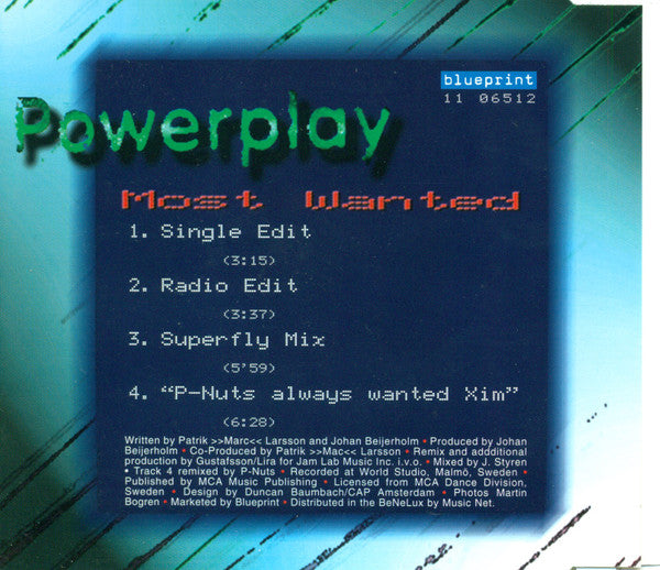 Powerplay : Most Wanted (CD, Maxi)