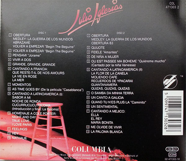 Julio Iglesias : En Concierto (2xCD)