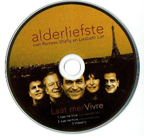 Alderliefste met Ramses Shaffy en Liesbeth List : Laat Me / Vivre (CD, Single, Car)