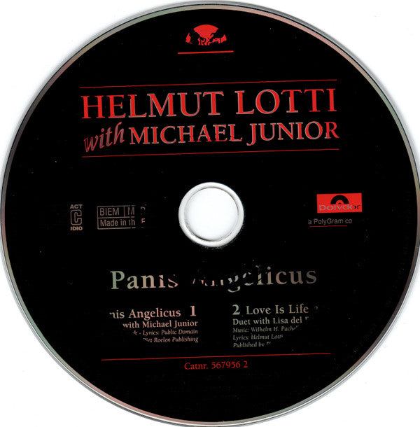 Helmut Lotti With Michael Junior (2) : Panis Angelicus (CD, Single)
