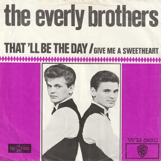 Everly Brothers : That'll Be The Day (7", Single)