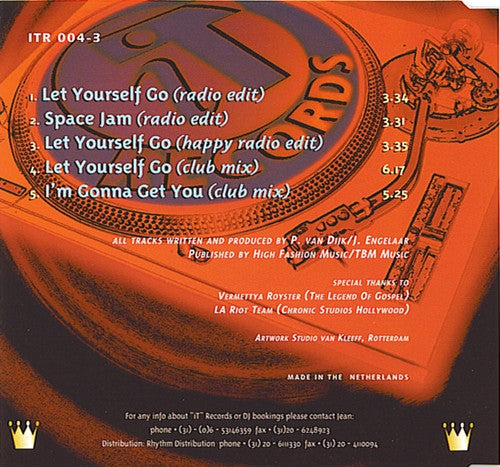 DJ Jean & Peran : Let Yourself Go (CD, Maxi)