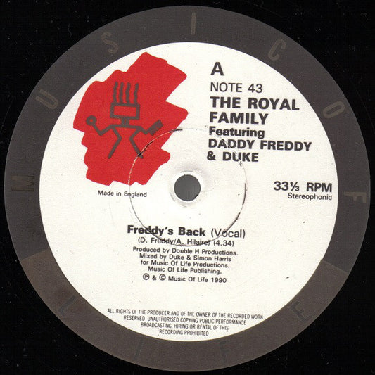 The Royal Family (2) : Freddy's Back (12")
