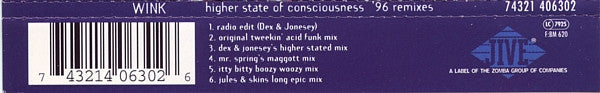 Josh Wink : Higher State Of Consciousness ('96 Remixes) (CD, Maxi)