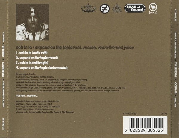 The Wiseguys : Ooh La La (CD, Maxi)