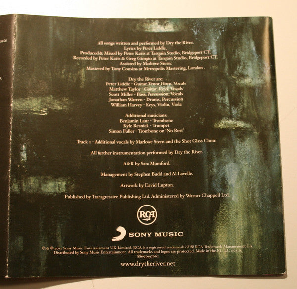 Dry The River : Shallow Bed (CD, Album, Dlx)