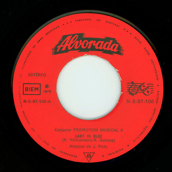 Conjunto Promotion Musical 6 : Lady In Blue / Quieres Ser Mi Amante (7", Single)