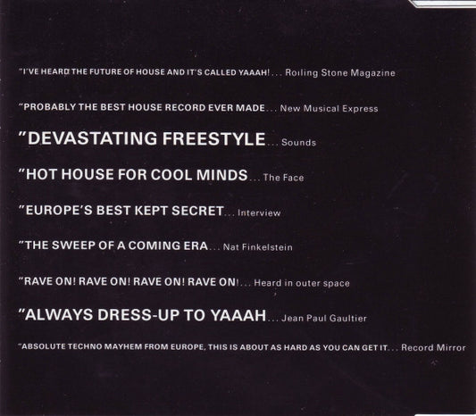D-Shake : Yaaah / Techno Trance (CD, Single)