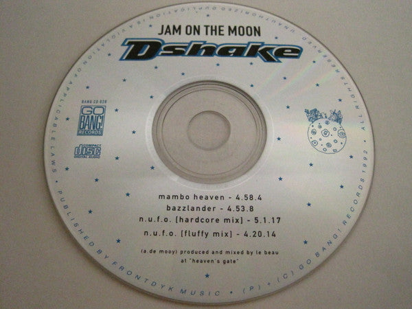 D-Shake : Jam On The Moon (CD, EP)