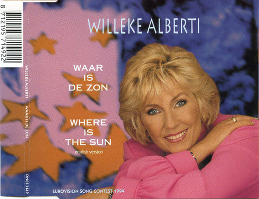 Willeke Alberti : Waar Is De Zon (CD, Maxi)