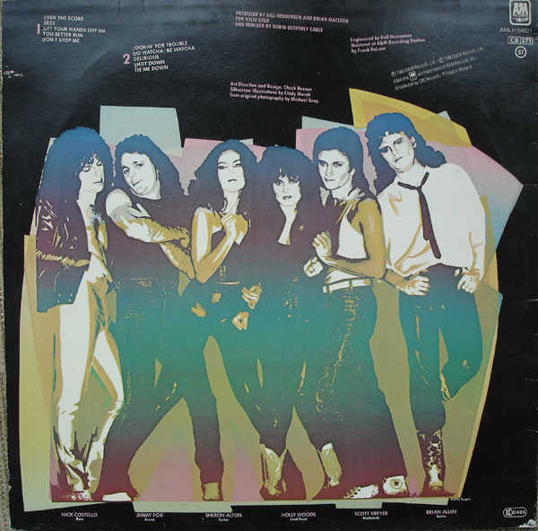 Toronto (4) : Lookin' For Trouble (LP, Album)