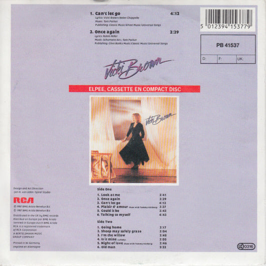 Vicki Brown : Can't Let Go (7", Single)