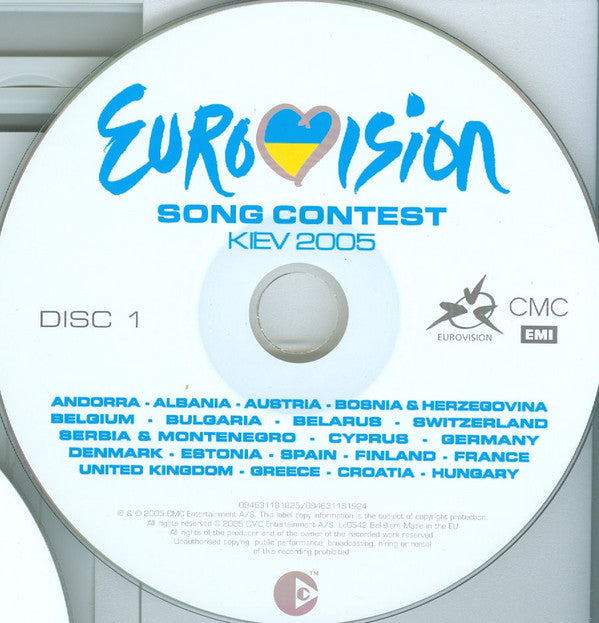 Various : Eurovision Song Contest - Kiev 2005 (2xCD, Comp, Copy Prot.)