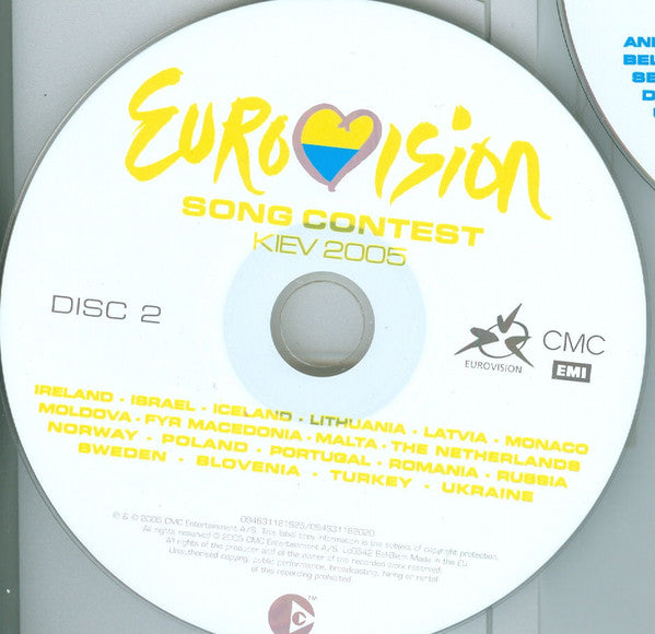 Various : Eurovision Song Contest - Kiev 2005 (2xCD, Comp, Copy Prot.)