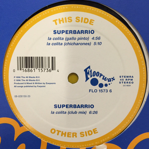 Superbarrio : La Colita (12")