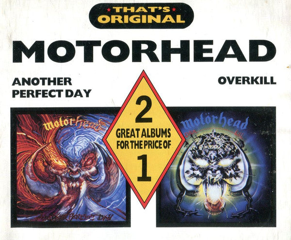 Motörhead : Another Perfect Day / Overkill (2xCD, Album, Comp)
