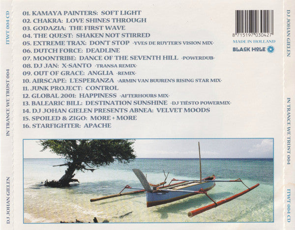 Johan Gielen : In Trance We Trust 004 (CD, Comp, Mixed)