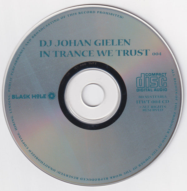 Johan Gielen : In Trance We Trust 004 (CD, Comp, Mixed)