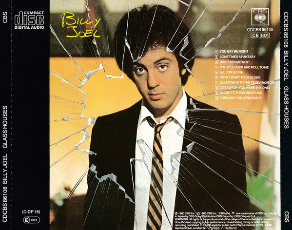 Billy Joel : Glass Houses (CD, Album, RE)