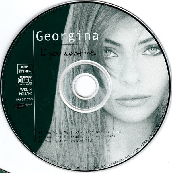 Georgina : If You Want Me (CD, Single)