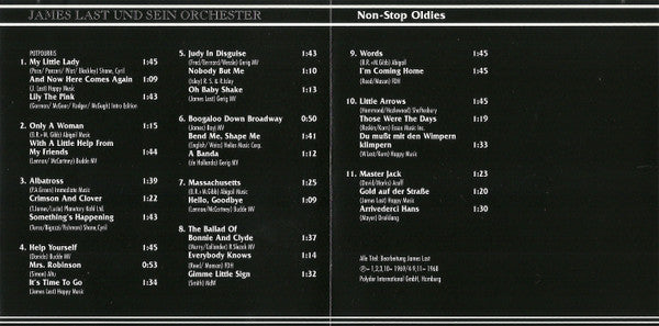 James Last : Non-Stop Oldies (CD, Comp)