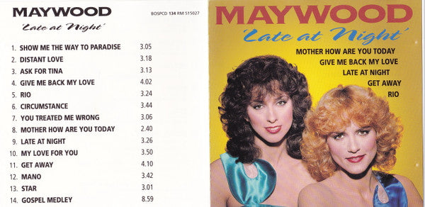 Maywood : Late At Night (CD, Comp, RE)