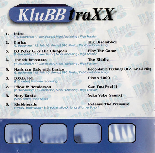 Peter Gelderblom : Klubbtraxx (CD, Mixed)