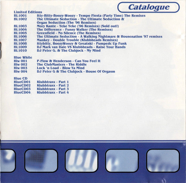 Peter Gelderblom : Klubbtraxx (CD, Mixed)