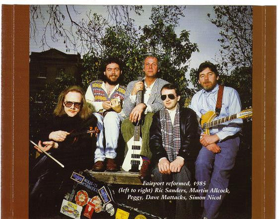 Fairport Convention : Fiddlestix: The Best Of Fairport 1972-1984 (CD, Comp)