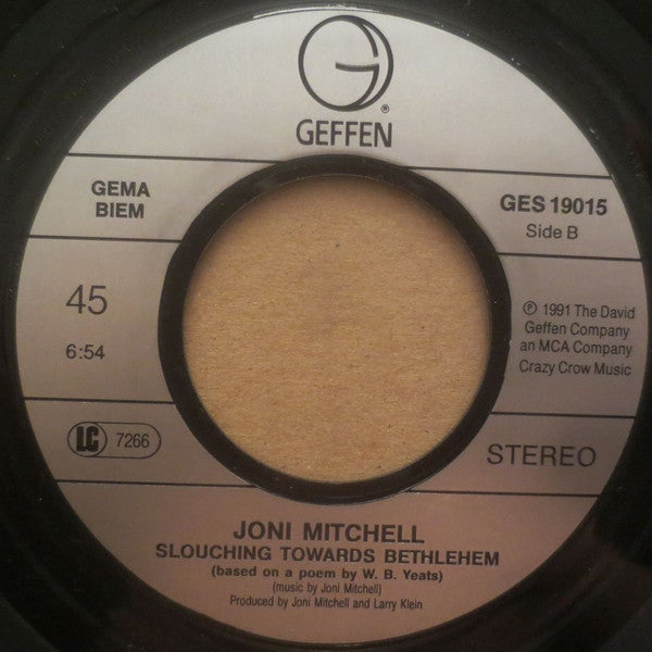 Joni Mitchell : Come In From The Cold (7", Single)