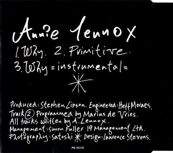 Annie Lennox : Why (CD, Single)