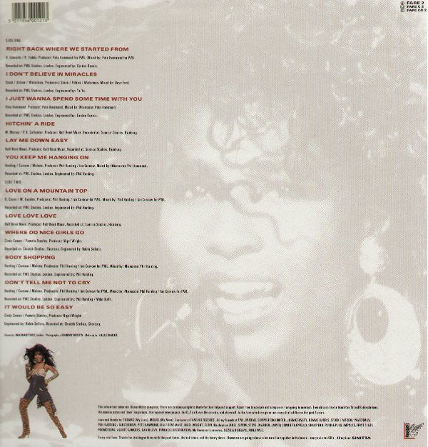 Sinitta : Wicked (LP, Album)
