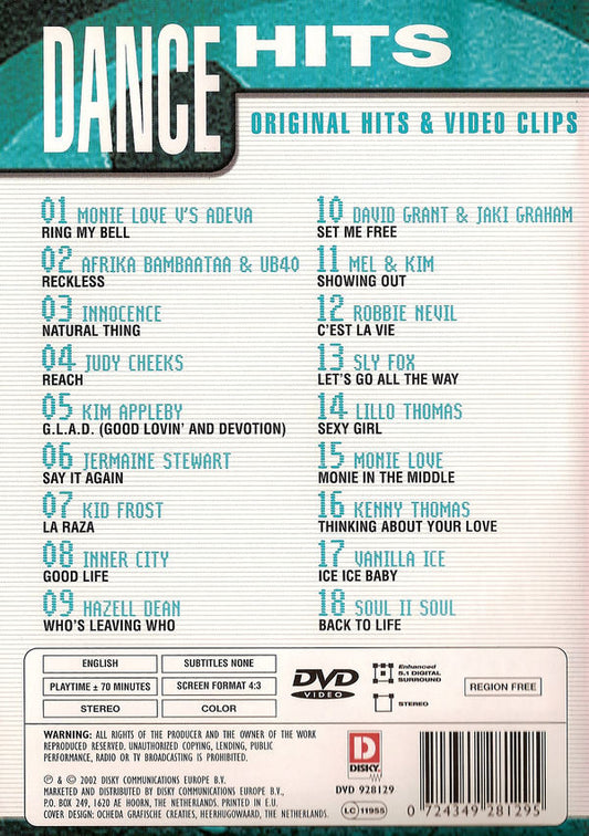 Various : Dance Hits (DVD-V, Comp)