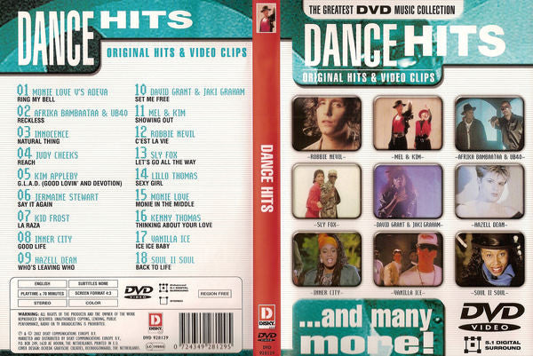 Various : Dance Hits (DVD-V, Comp)