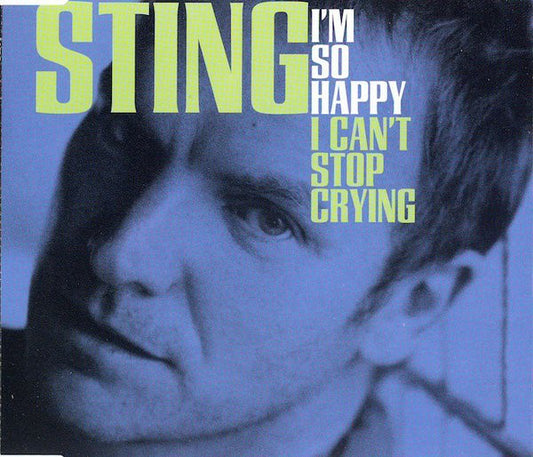 Sting : I'm So Happy I Can't Stop Crying (CD, Single, Promo)