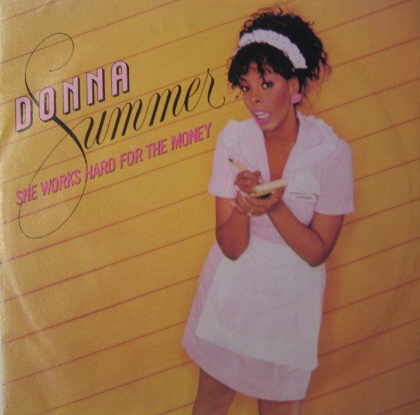 Donna Summer : She Works Hard For The Money (7", Single)
