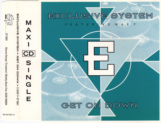 Exclusive System Featuring Max P. : Get On Down (CD, Maxi)