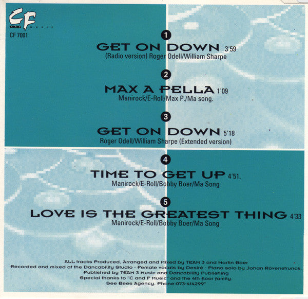 Exclusive System Featuring Max P. : Get On Down (CD, Maxi)
