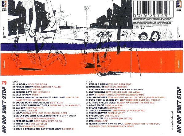 Various : Hip Hop Don't Stop 3 (2xCD, Comp)