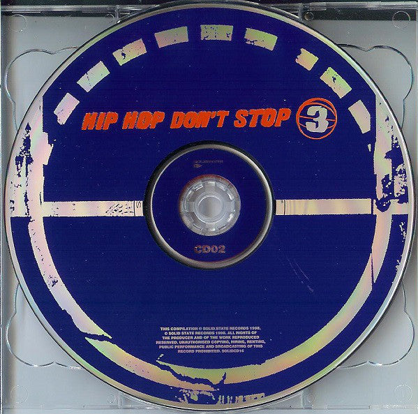 Various : Hip Hop Don't Stop 3 (2xCD, Comp)