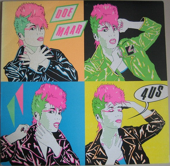 Doe Maar : 4US (LP, Album)