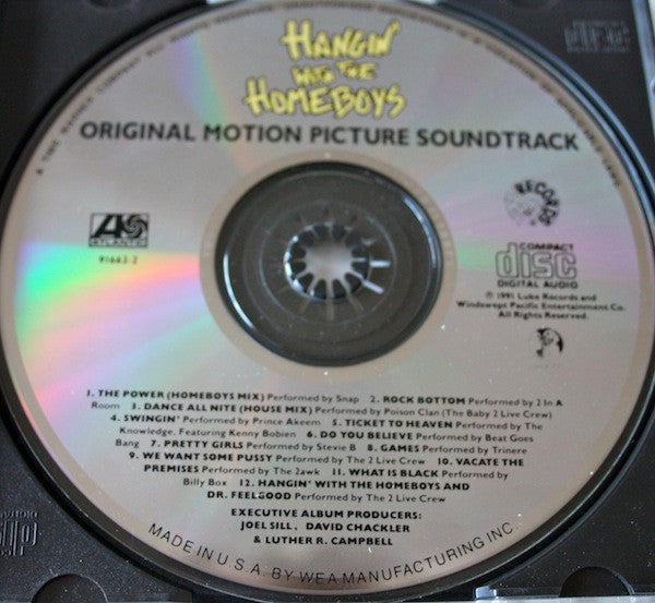Various : Hangin' With The Homeboys (Original Motion Picture Soundtrack) (CD, Comp)