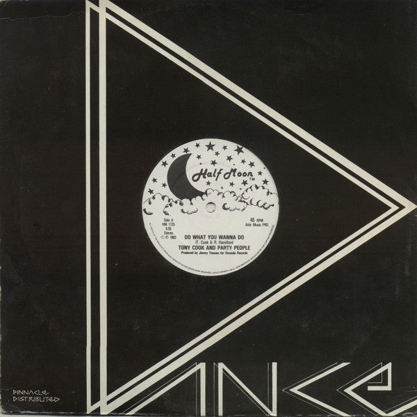Tony Cook & The Party People : Do What You Wanna Do (12")