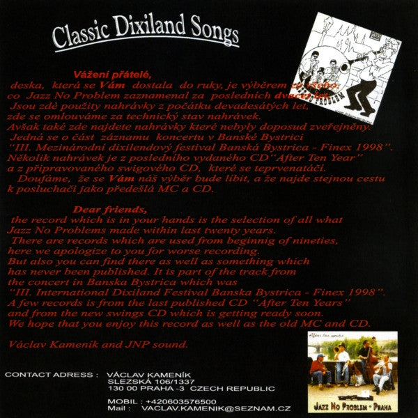 Jazz No Problem : Classic Dixiland Songs (The Best Of) (CDr, Comp)
