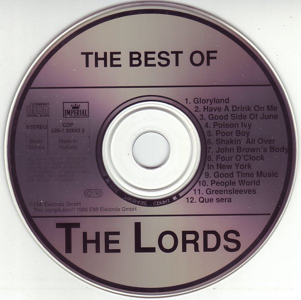 The Lords : The Best Of The Lords (CD, Comp)
