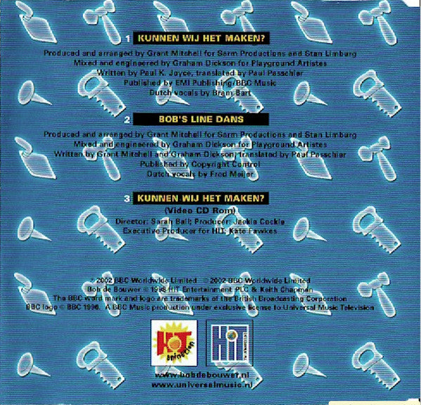 Bob The Builder : Kunnen Wij Het Maken? (CD, Single, Enh)